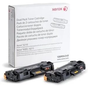 Xerox 106R04349 Toner Cartridge Dual Pack Black For B205, B215, B210 (3000 pages)