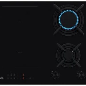 AEG HDB64623NB / 2Induction+2Gas / 60cm / Black Glass
