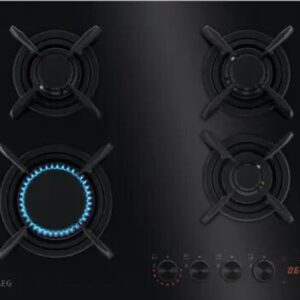 AEG HKB64453NB / 4Gas / 60cm / Black Glass