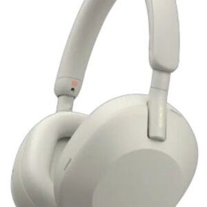 Sony WH1000XM5 wireless noise cancelling headphones Silver (WH1000XM5/SME)