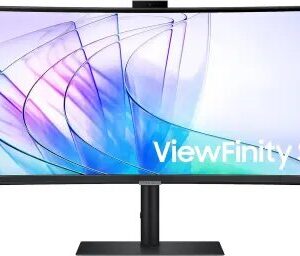 ViewFinity S6 LS34C650VAIXCI 34" WQHD 3440x1440 VA 5ms 100Hz 5 MP camera, Speakers Black