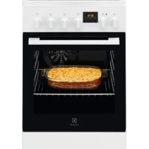 Electrolux LKK520211W / 4 Gas / Electric Oven / 57L / 85x50x60cm / White
