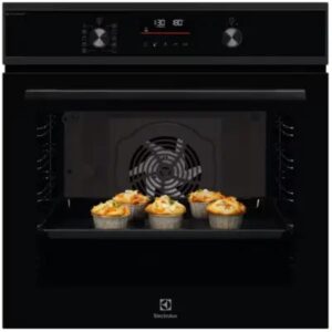 Electrolux EOD6F77H / 3490W / 72L / SteamBake / FoodSensor / 1 Plate Catalytic / A+ / Pure Black