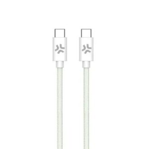 Type - C / Celly PD USB Type-C cable to USB Type-C (60 W) 1.5M Green