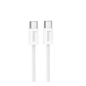 Type - C / Hoco DU43 60W PD charging data cable Type-C to Type-C (1M) White