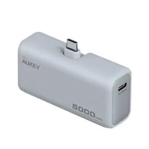 Aukey PB-Y59 Spark Mini 5000mAh 22.5W Compact Powerbank with USB-C Connector White