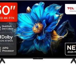 QLED TV 50"(127cm)/ 50P7K 4K Google TV HDR10+  Dolby Atmos BT5.4 Wi-Fi 2.4+5GHz DVB-T/T2/C/S/S2 2x15W HDMI1.4/HDMI2.0&HDMI2.1,HDCP1.4 300x300