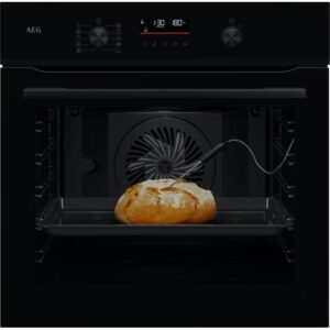AEG NBA5P531AB / 3500W / 71L / SteamBake / FoodSensor / Pyrolytic Clean / A+ / Black