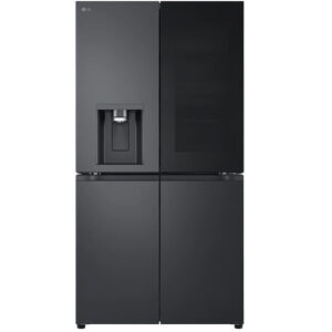 (Promo) GR-X24FFCAB.AEVQMER Side-by-Side 179.2x91.4x73.3 427 LT NF Inverter Dispenser InstaView Door-in-Door Gray