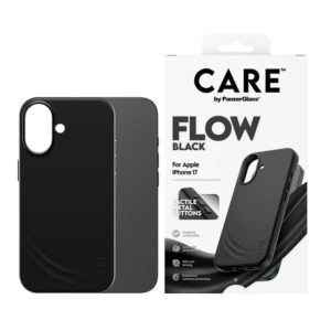 CARE by PanzerGlass Flow Case Black iPhone 17