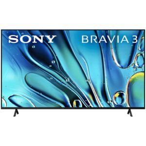 TV 75"(190cm)/ Sony BraviaK-75S30 LED BRAVIA 3 | 4K HDR Processor X1™ | 4K Ultra HD | High Dynamic Range (HDR) | Smart TV (Google TV)
