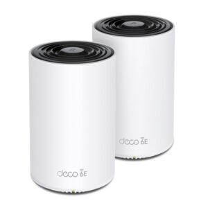 TP-link Deco XE75 Pro(2-pack) AXE5400 Whole Home Mesh Wi-Fi 6E System