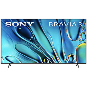 TV 85"(216cm)/ Sony Bravia  K-85S30 LED BRAVIA 3 | 4K HDR Processor X1™ | 4K Ultra HD | High Dynamic Range (HDR) | Smart TV (Google TV)