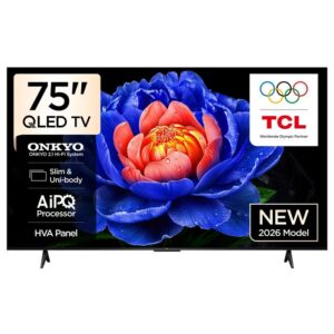 QLED TV 75"(190cm)/ 75P7L  Google TV HDR10+  Dolby Atmos BT5.4 Wi-Fi 2.4+5GHz DVB-T/T2/C/S/S2 2x15W HDMI1.4/HDMI2.0&HDMI2.1,HDCP1.4 400x400