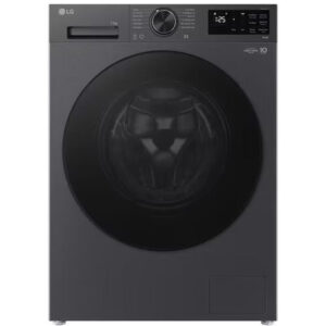 (Promo) F2X5FYNY6.AEBQME3 9 KG 85x60x46 1200 RPM Inverter Rotary Knob Add Wash LED Touch Display Black Tint door Matt Black