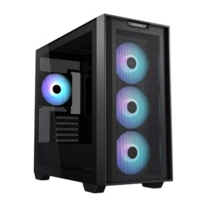 ASUS A21 PLUS Case TG ARGB Black