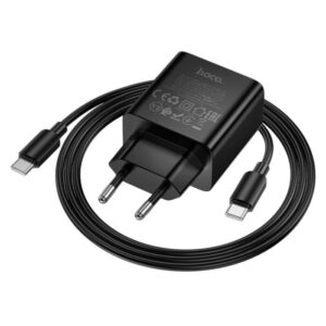 Hoco N77 Star single port PD45W charger set(C to C)(EU)