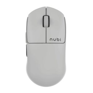 NM1 Wireless Mouse - 39g Ultra-Light Gaming Mouse | NUBI White