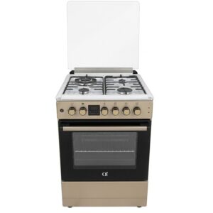 Oz OE 6031 IX / 3Gas + 1Electric / Electric Oven / 60x60x85cm / FFD / Inox