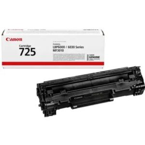 Canon CRG 725 Toner Cartridge Black For Canon i-SENSYS MF3010, LBP 6000, LBP 6020, LBP6030 (1 600 Pages)