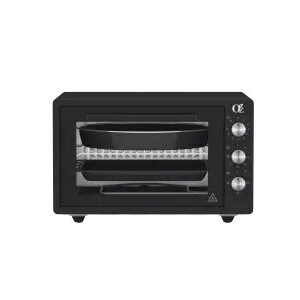 OZ / OZ4232AA  BLACK  /  42 Lt, Midi Oven / 1 Square Tray + 1 Round Tray + Wire Grid