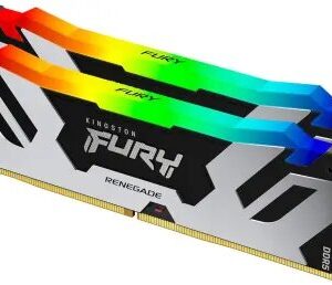 Kingston KF580C38RSAK2-32 32GB (2x16GB) DDR5 8000MT/s CL38 FURY Renegade Silver/Black RGB