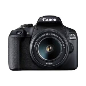 Canon EOS 2000D EF-S 18-55 IS II Black