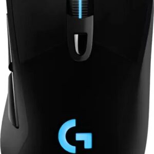 LOGITECH G703 LIGHTSPEED Wireless Gaming Mouse - HERO - BLACK - EER2